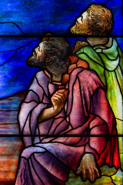 Tiffany Window Detail.